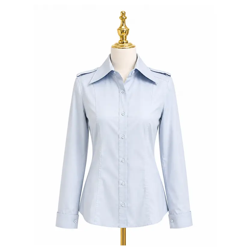 Gucci Light Blue Blouse Sz 42