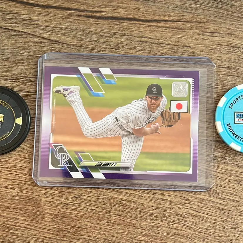 Jon Gray
2021 Topps Japan Edition
Purple Parallel /50
Colorado Rockies