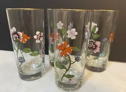 Share Vintage Astley Royal Worchester 2004 14oz. Glassware Tumblers Made in England