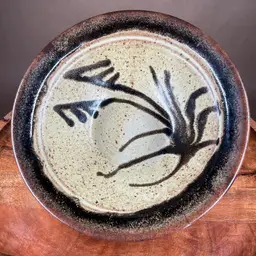 Hand Thrown Signed Studio Earthenware Stoneware Pottery Trinket Bowl