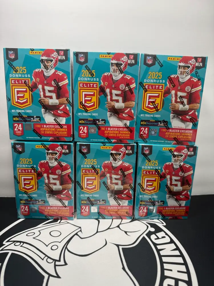 6x 2025 Donruss Elite Blaster Box Break 