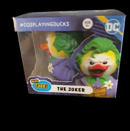 Rubber Duck In The joker Costume - NIB