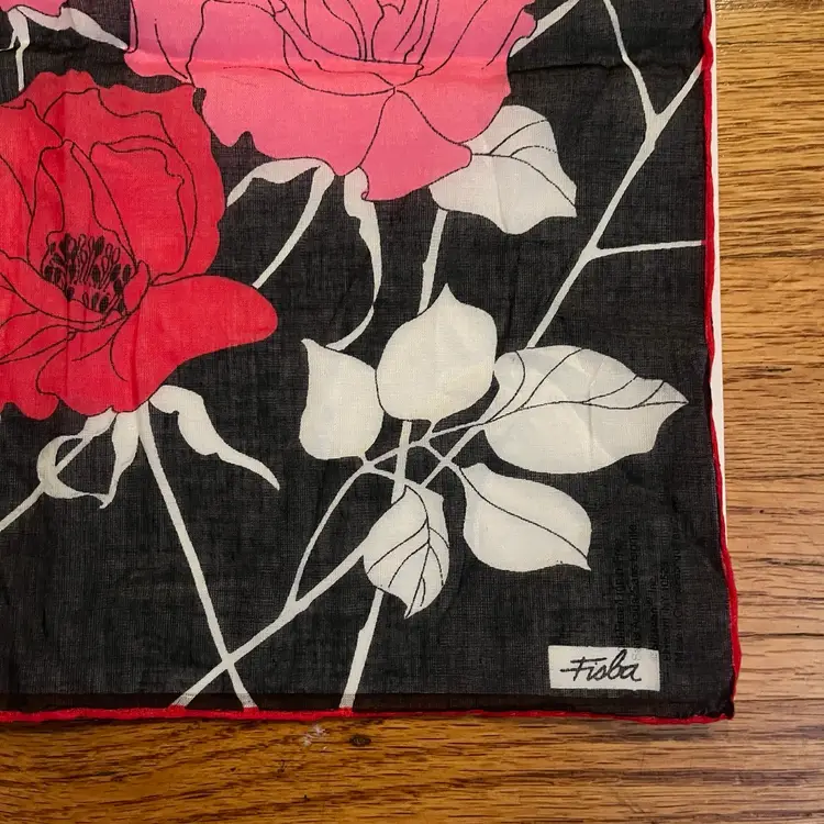 Beautiful Hankie Switzerland - Original Tags 12”