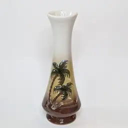 1981 Hawaiian Creations Stoneware Studio Art Pottery Vase Hawaii