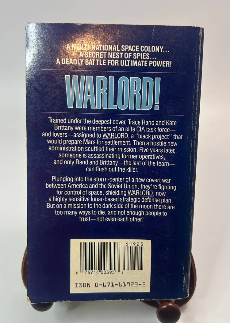 Vintage 'Warlord!' Janet Morris Paperback Book 1987 Pocket Book