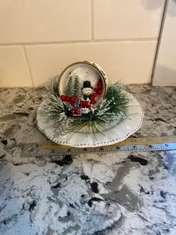 Yule tidings China Cup Upcycle
