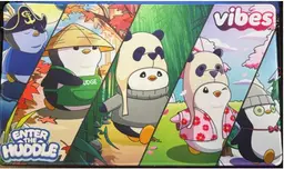 Vibes Limited Edition "Walking Penguin" Mat