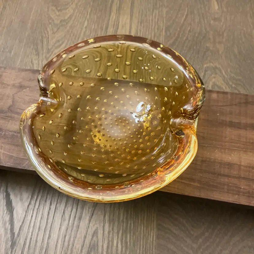 Vintage Venetian Glass Bowl