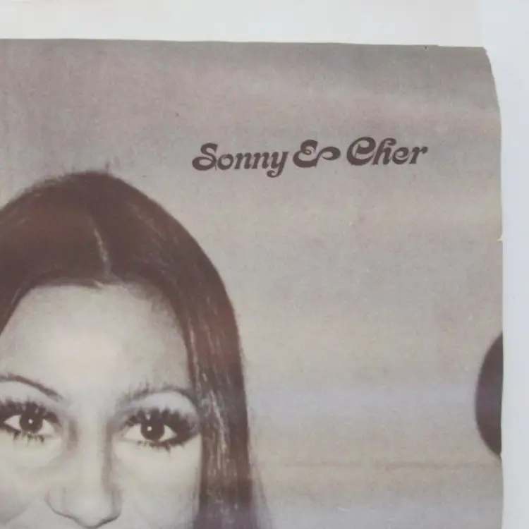 Studio One Sonny Cher Poster 1972 Peter C Borsari Photographer 30 x 41