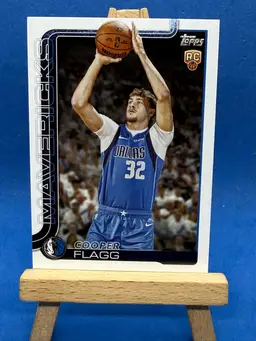 2025-26 Topps Cooper Flagg RC #201 Dallas Mavericks