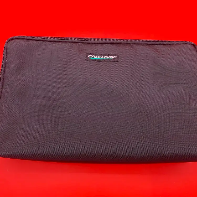 Case Logic Black Padded Cassette Carrying Case - 30 Cassette Capacity