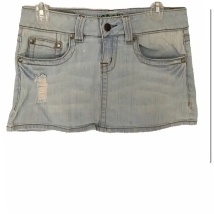 Hydraulic Juniors Denim Mini Jean Skirt