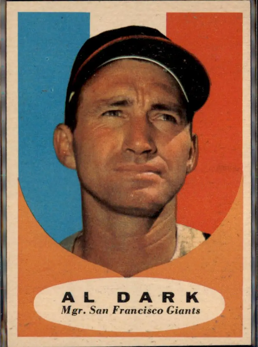 1961 Topps #220 Al Dark - ( ) - San Francisco Giants