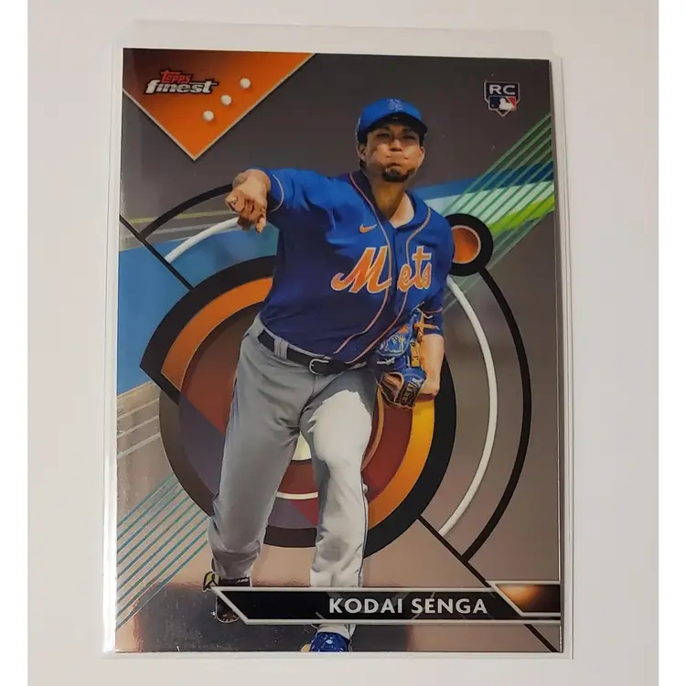 2023 Topps Finest Kodai Senga Base.