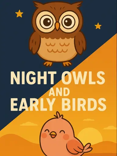 Night Owls 🦉 & Early Birds 🐦 