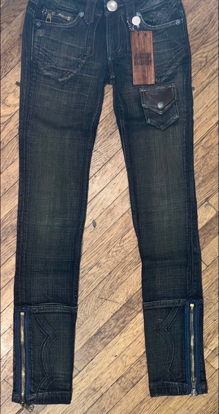 Designer Antik  Denim Jeans New With Tags Waist Avail.  24" And 23"