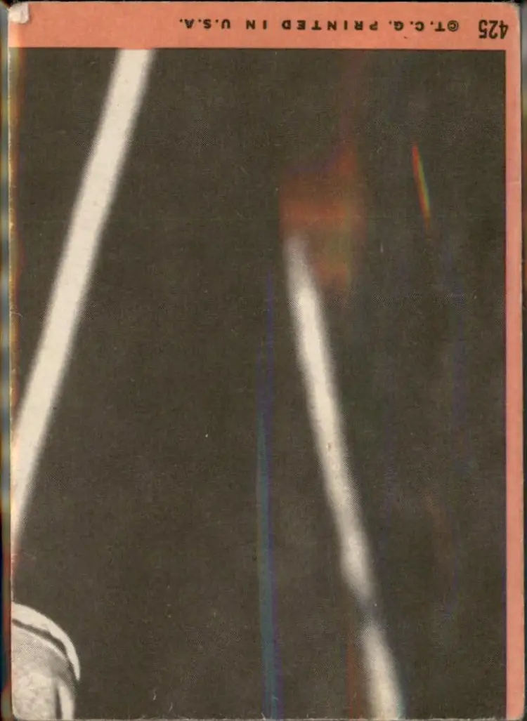 1969 Topps #425 Carl Yastrzemski - (pk3) - Boston Red Sox