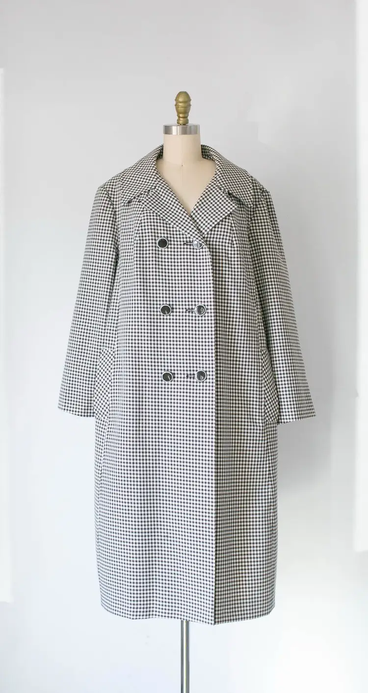 1970’s Brown Checker Jacket L/XL