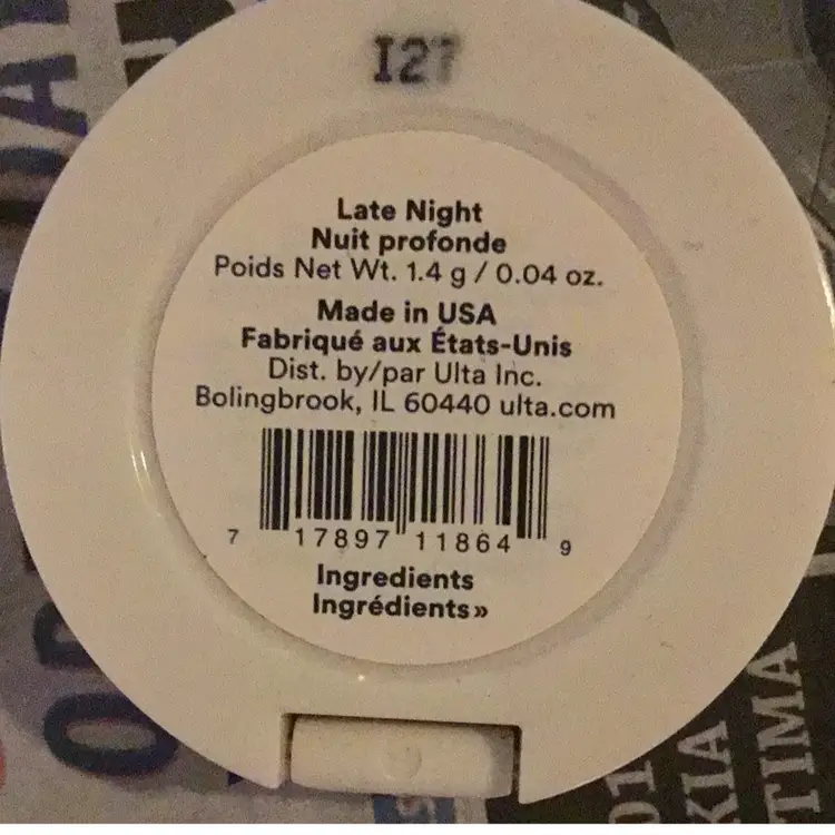 Ultra Beauty Collection Eye Shadow - Late Night