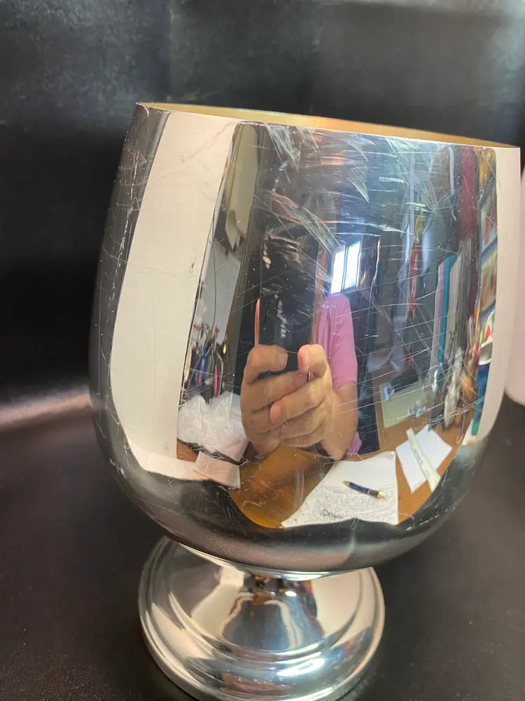 Vintage F. B Rogers Silverplate Extra Large Kings Wine Chalice/Goblet