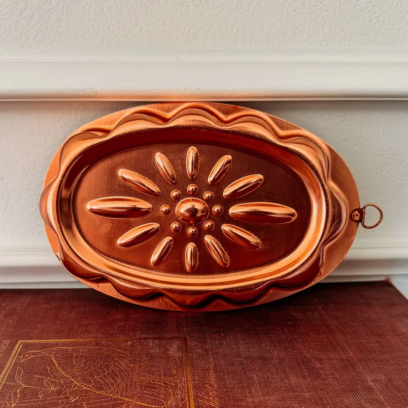 VTG Copper Aluminum Jello Mold