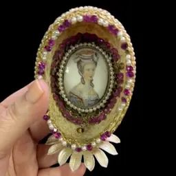 Portrait Egg Ornament 4” x 2.5”