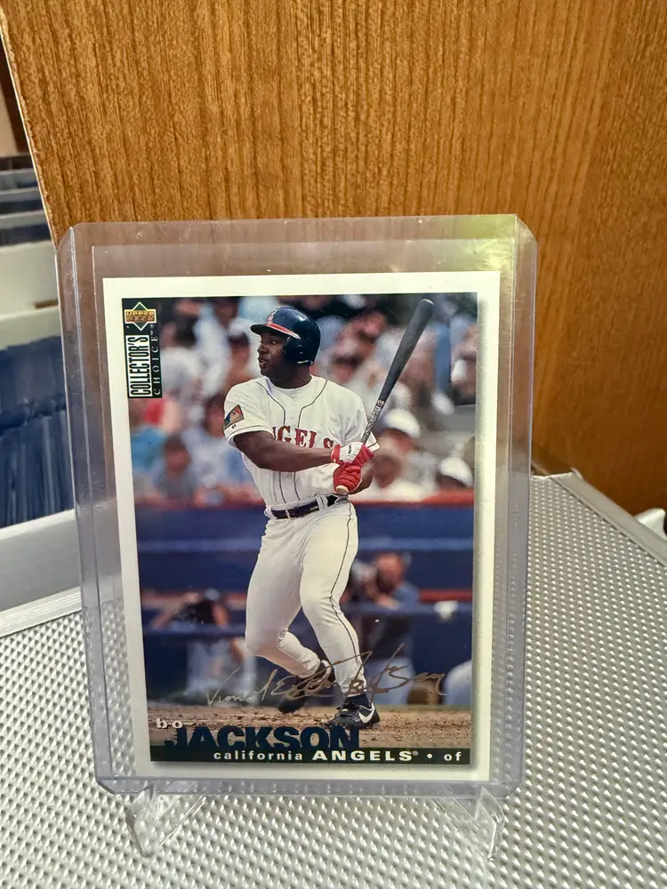 Bo Jackson 1995 Collector Choice Gold Signature