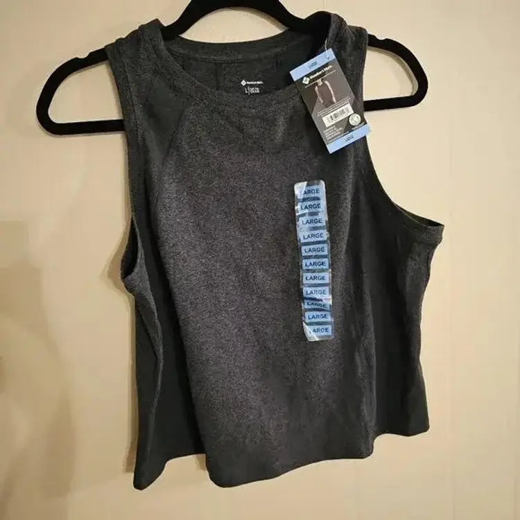 Grey Ribbed Athleisure Tank Top by Member's Mark