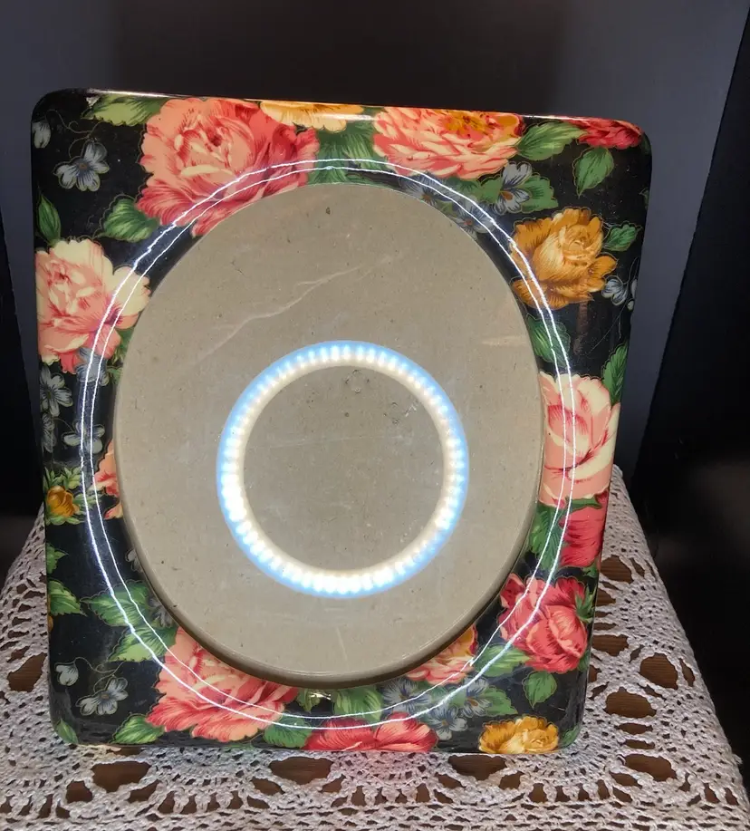 Enesco Floral Photo Frame8.5x7 Picture Size Frame Size 12x10