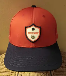 Georgia Bulldogs Black Clover Shield Cap Live Lucky Football Gonzaga Basketball