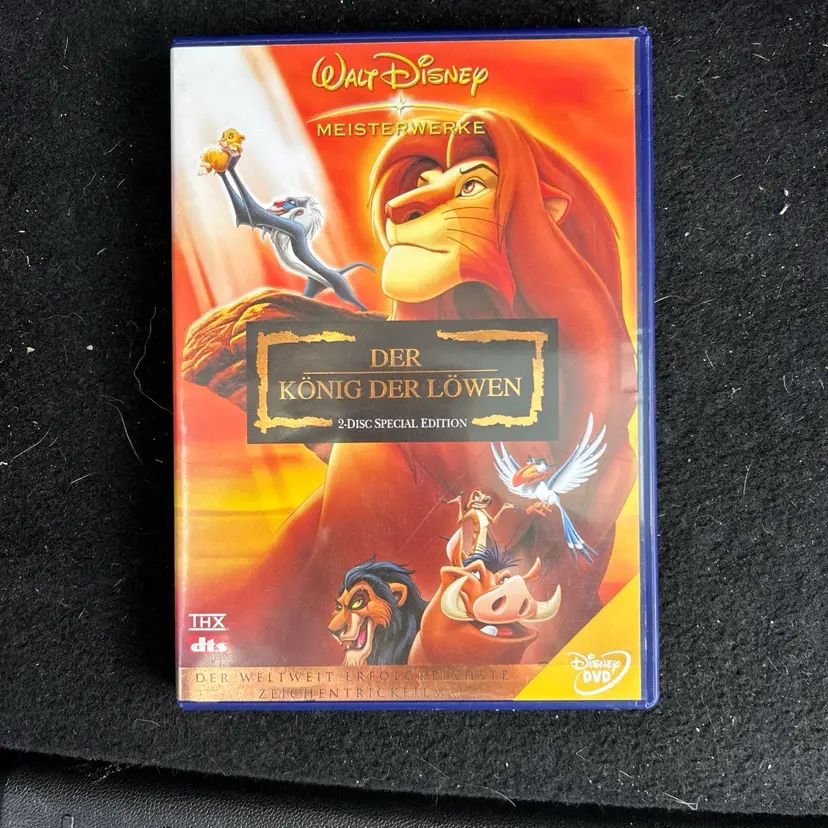 The Lion King Simba‘S Pride In German. DVD.