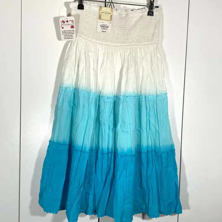 Arizona Jean Co Womens X-Large 16 Peasant Skirt