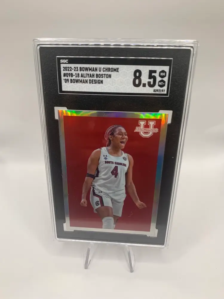 2022-23 Bowman U Chrome Aliyah Boston #09B-18 Refractor Insert