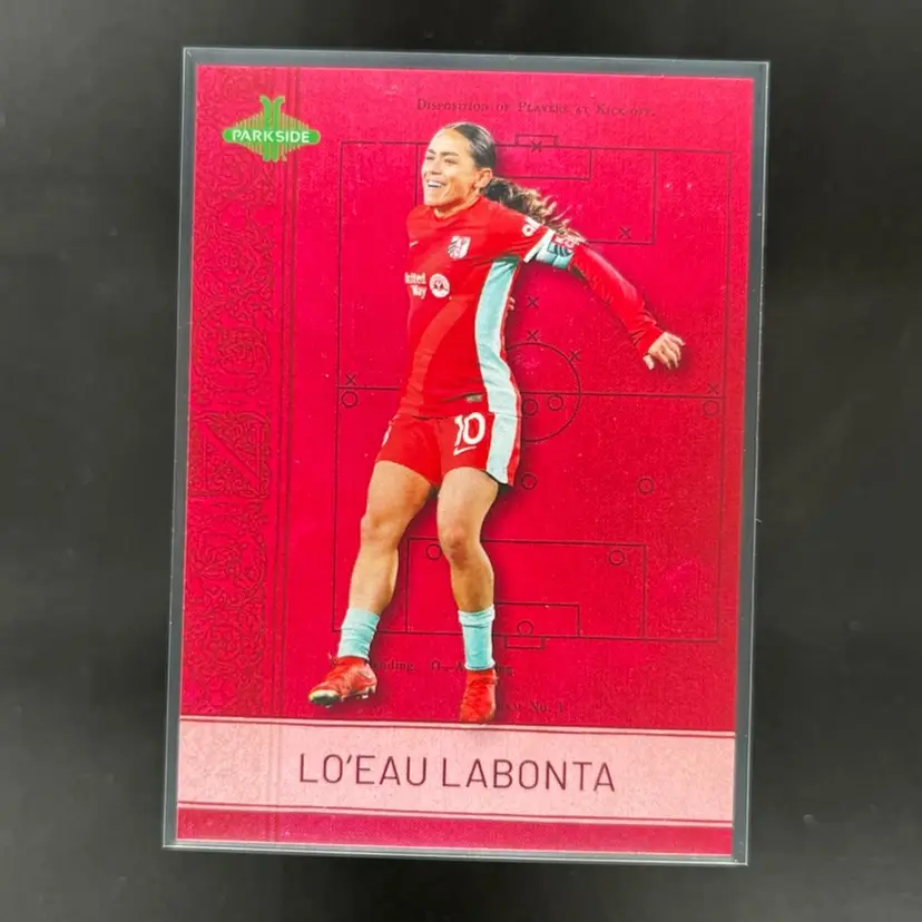 Loeau Labonta 2024 Parkside Look Book Soccer Card
