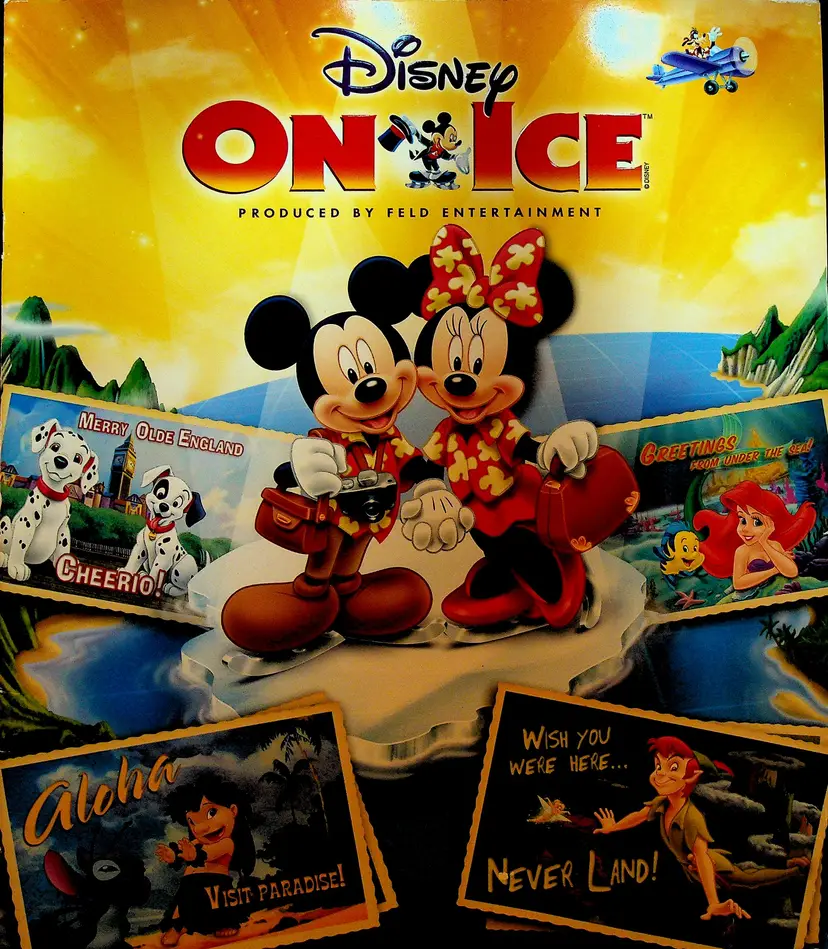 Walt Disney on Ice Souvenir Program