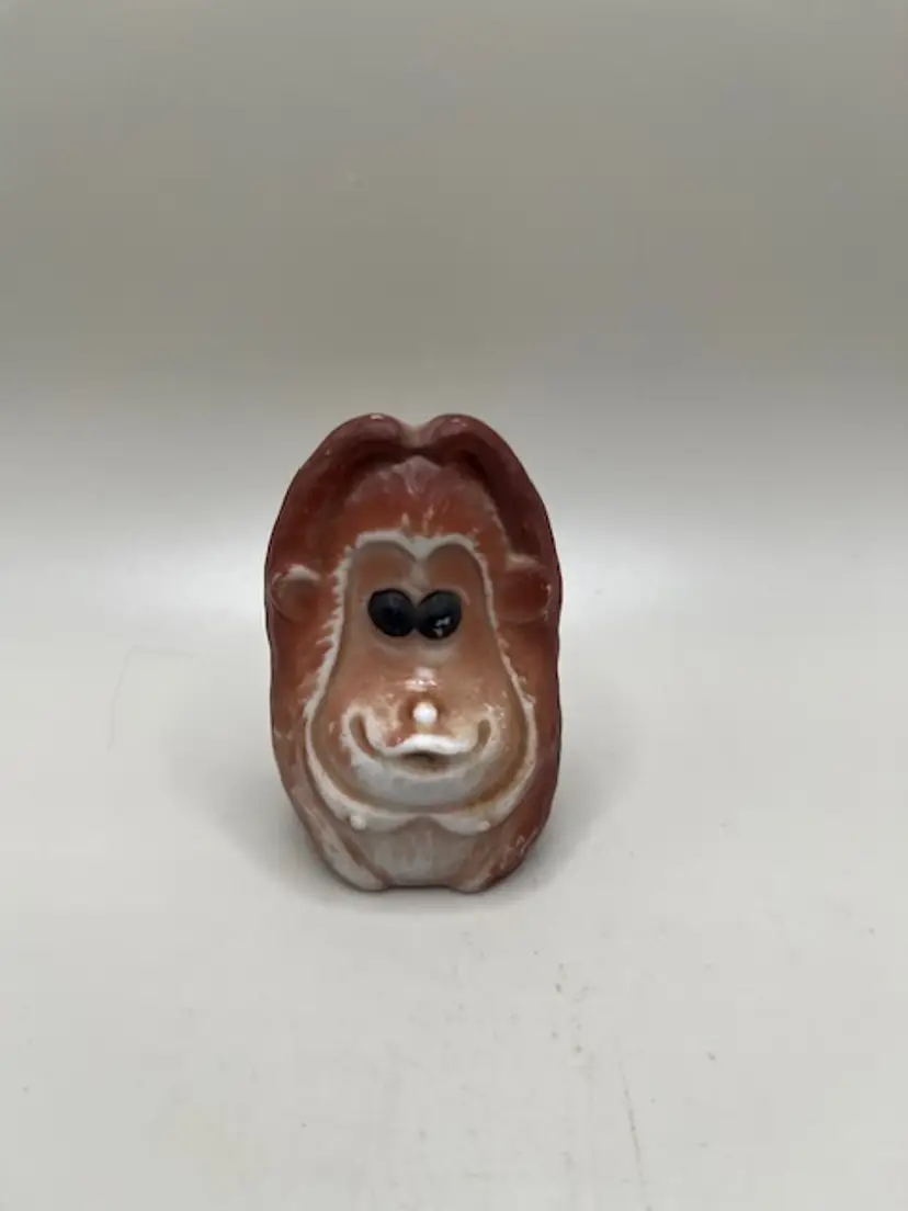 Sweet Silly Ceramic Monkey