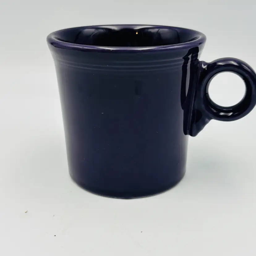 HLC Fiesta USA Homer Laughlin Mulberry O Ring Handle Coffee Mug USA 10oz