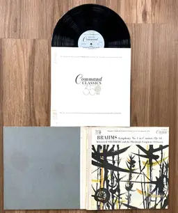 William Steinberg - Brahms: Symphony No. 1 In C Minor (1961) Vinyl LP • Command