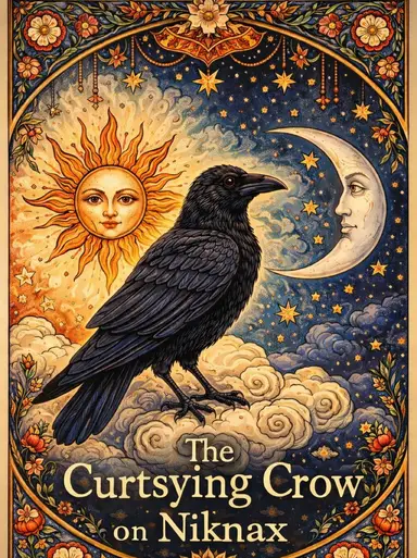 The Curtsying Crow On Niknax. Vintage,glass,pottery and More 