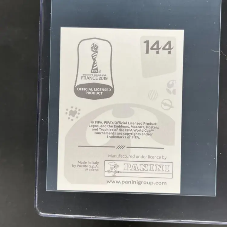 Mapi Leon 2019 Panini Women’s World Cup Sticker Spain Card