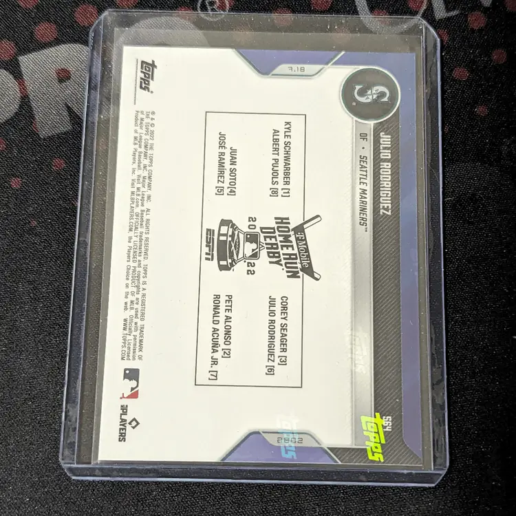 2022 Topps Now #564 Julio Rodriguez Baseball Card - Seattle Mariners c-78