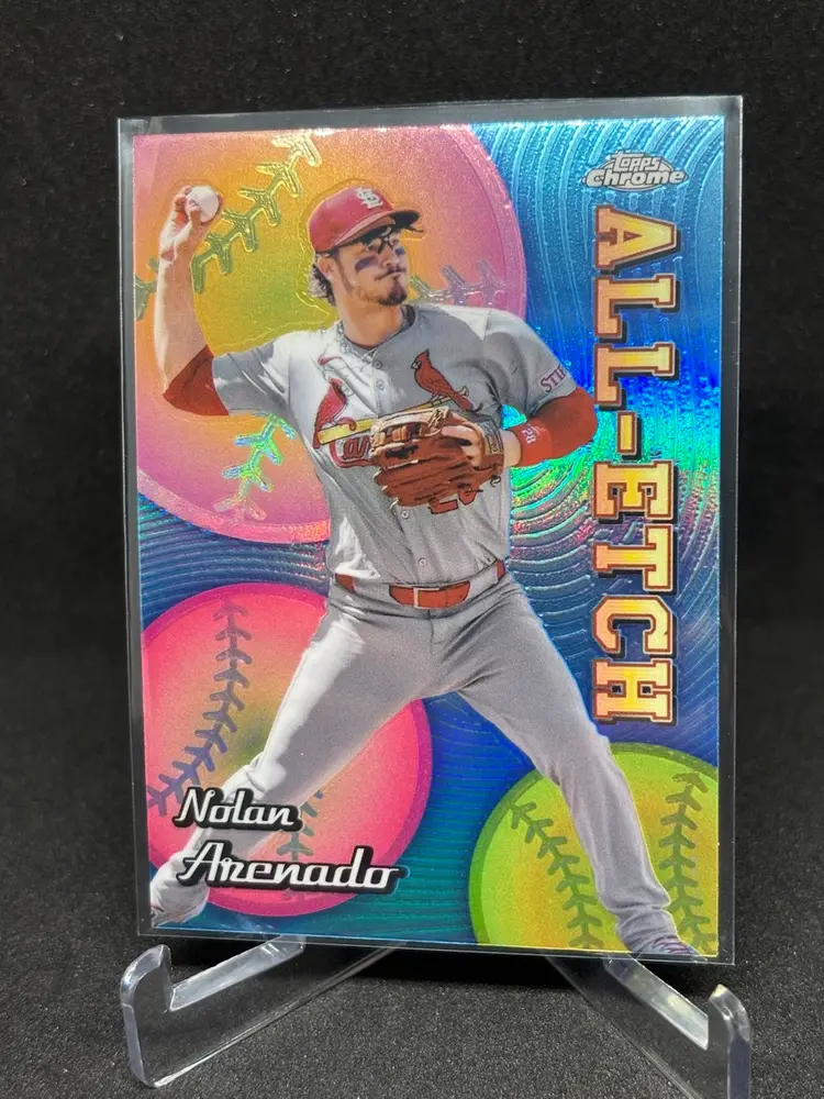 Nolan Arenado 2024 Topps Chrome Update
All-Etch Insert CAEU-10
St. Louis Cardinals