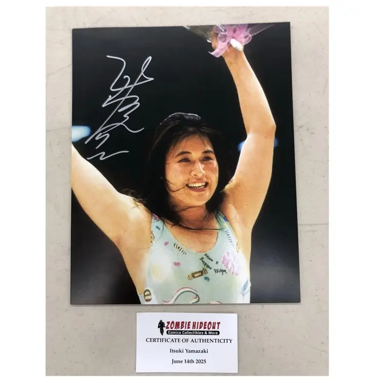 Itsuki Yamazaki Signed 8x10 Autographed WWE WWF Jumping Bomb Angels W/ Store CoA