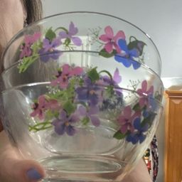 vintage berry bowls