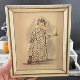 Little Girl Framed Art