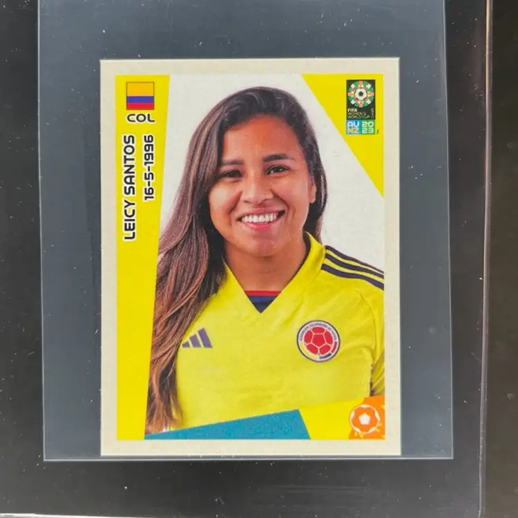 Leicy Santos 2023 Panini Women’s World Cup Sticker Colombia Soccer Card
