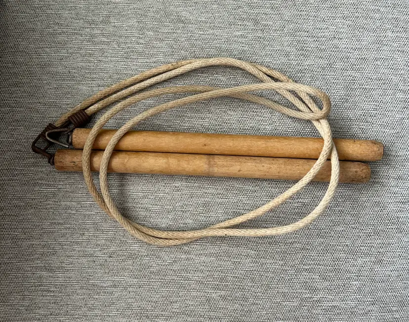 Jump Rope - Wood Handle - Vintage