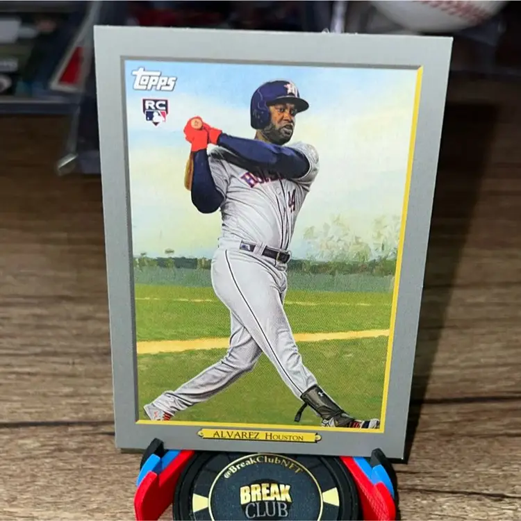 Yordan Alvarez 2020 Topps Turkey Red RC Houston Astros