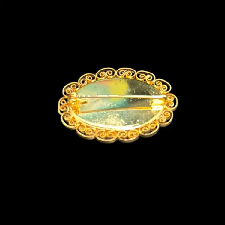 🇮🇹🇮🇹Italy Millefiore Brooch Excellent Condition 1 1/2”