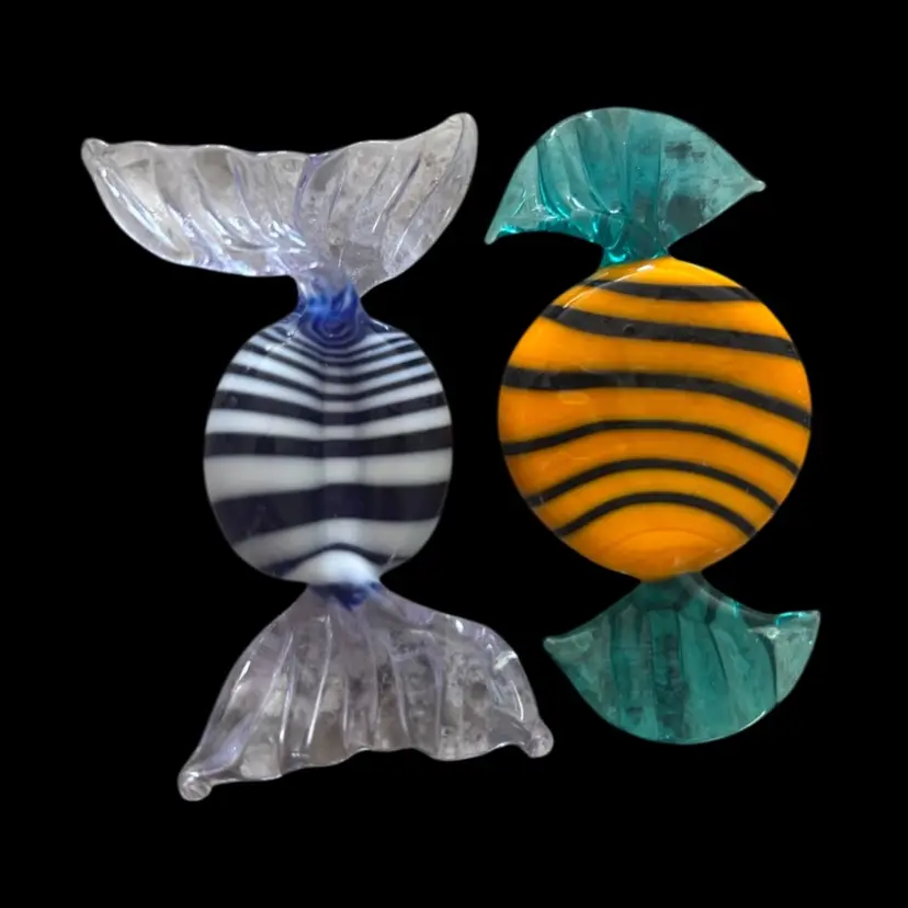 Art Glass Candy Duo